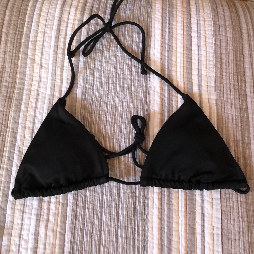 Victoria secret triangle bathing suit top size xs